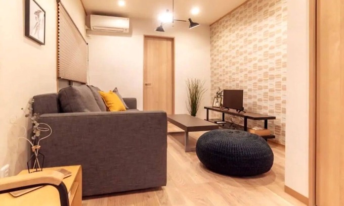 Ikuno Maison | Near Harukas JR Teradacho Station 2 Twin beds&1 Sofa bed Flexible check-in times