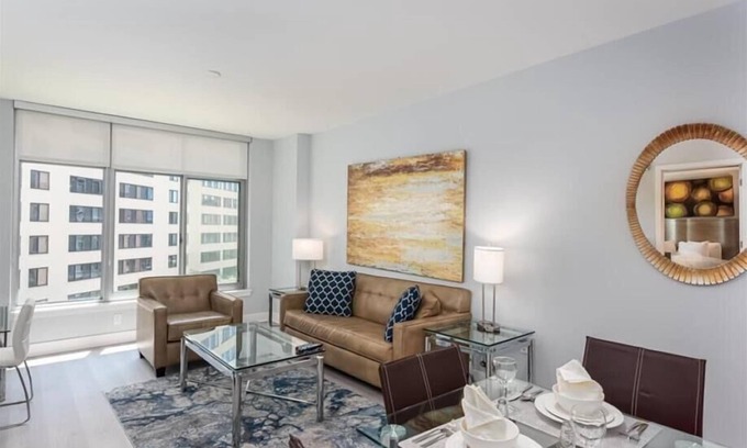 Woodmont Triangle Appartement | Près de Chevy Chase | Appartement 1BR | Bethesda | par GLS