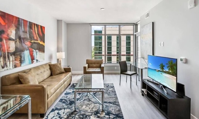 Woodmont Triangle Appartement | Appartements 1BR modernes | Bethesda Maryland | Près de DC | par GLS