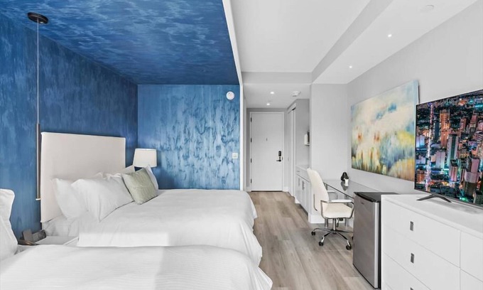 Port Morris Hôtel | near Stadium Studio 2F BR | Keyless Entry