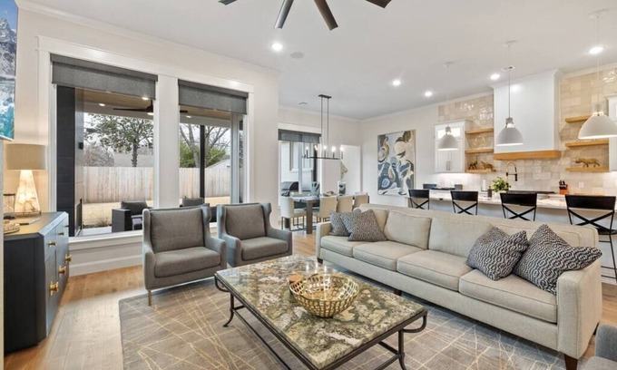 Tulsa Maison | The Madison: New in Brookside, Walk to The Gathering Place!