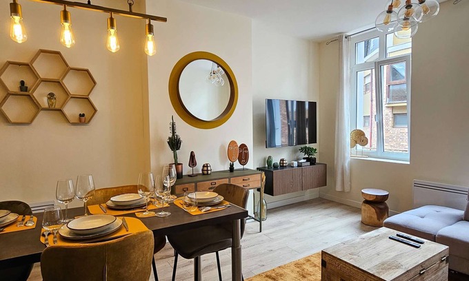 Saint-Quentin Appartement | Nef d'Or Agate Apartment