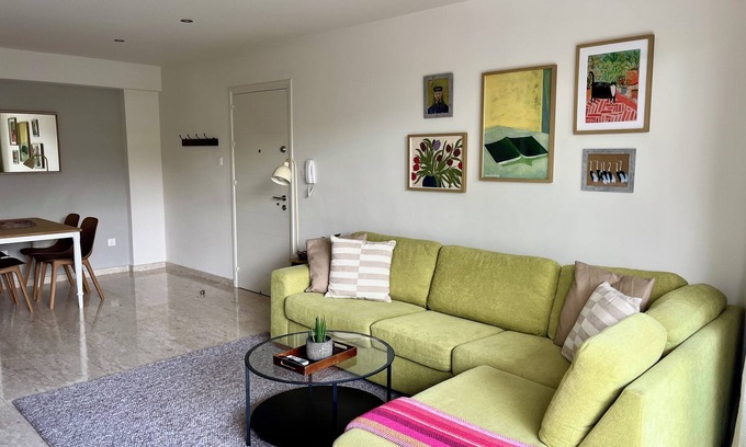 Egkomi Appartement | Neomai Nicosia - spacious flat w/ balcony near university
