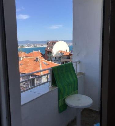 Nessebar New Town Appartement | Nesebar mit Blick zu Sunny Beach