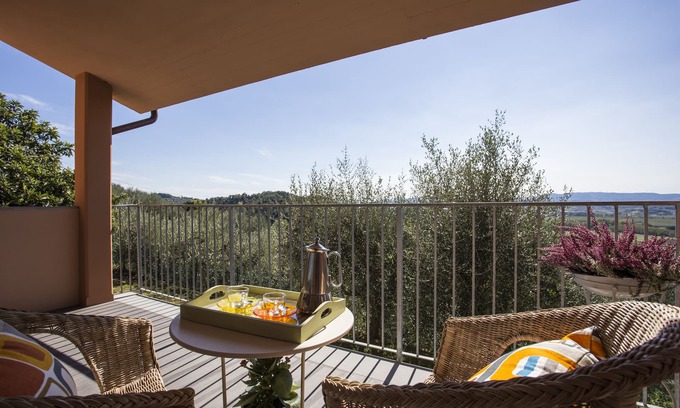 Treggiaia Maison | Chalet NESPOLO, sur les collines toscanes entre Pise et Florence, idéal pour 4p.