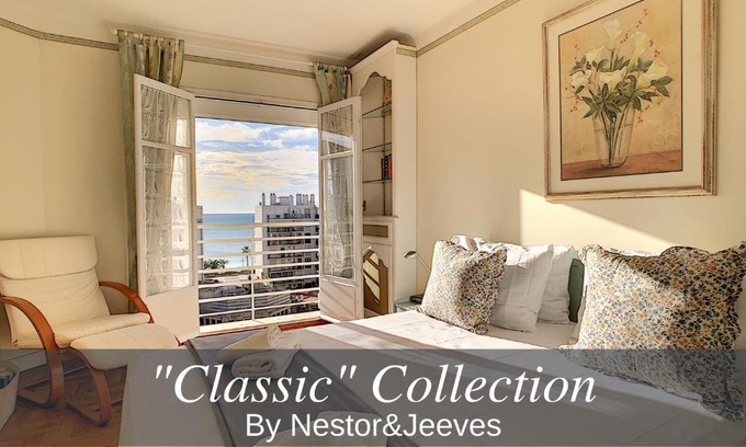 Nice City Centre Appartement | Nestor&Jeeves - BEACH COTTAGE TERRACE - Central - Very close sea - Top floor