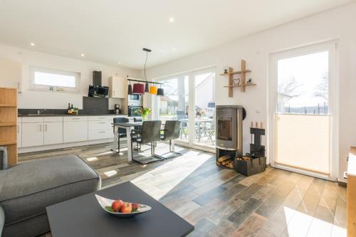 Krakow am See Maison | Neu! Ferienhaus-See-Sauna-Kamin-5 Sterne-102m²