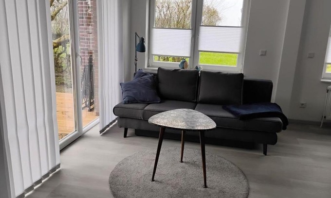 Dornum Appartement | NEU! Ferienwohnung Wiesenruh