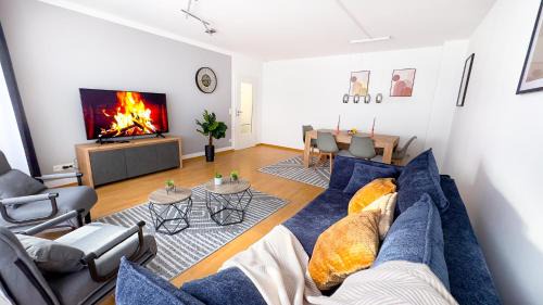 Innenstadt - Sankt Ulrich-Dom Appartement | NEU - Zentrum, 3 Zi, free Tiefgarage, smart TV, WLAN
