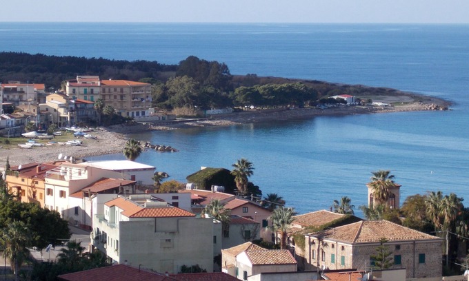 Caronia Villa | Nouveau, entre majestueux oliviers, Cefalù, Eolie, mer et piscine