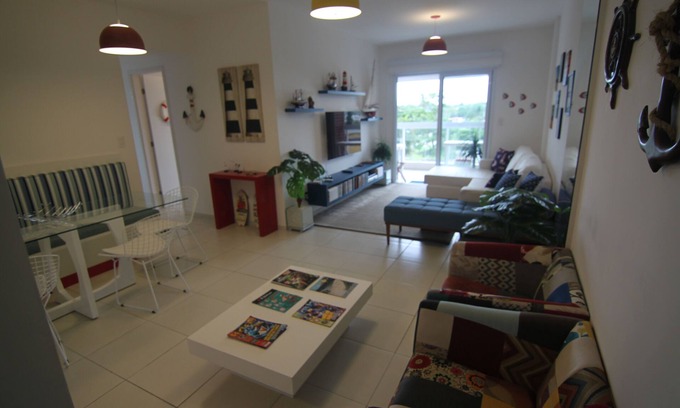 Indaia Appartement | APPARTEMENT NEUF PIED DANS LE SABLE DANS LA BELLE PRAIA DO INDAIÁ À BERTIOGA / SP !!!