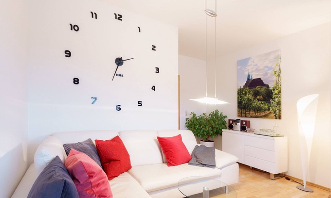 Andreasvorstadt Appartement | Nouvel appartement avec vue sur la citadelle Petersberg
