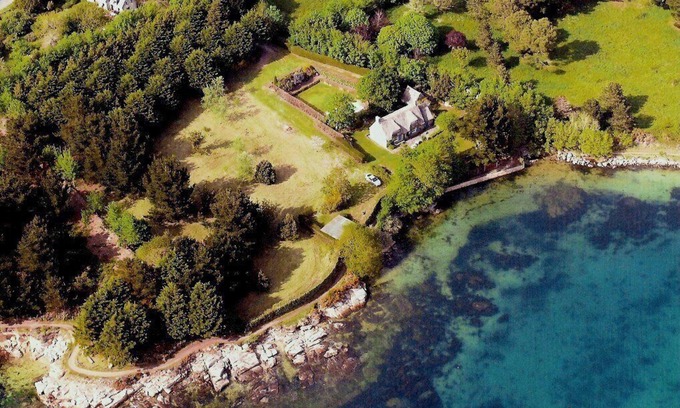 Tregunc Maison | Nouveau - Chaumière de charme les pieds dans l'eau avec piscine