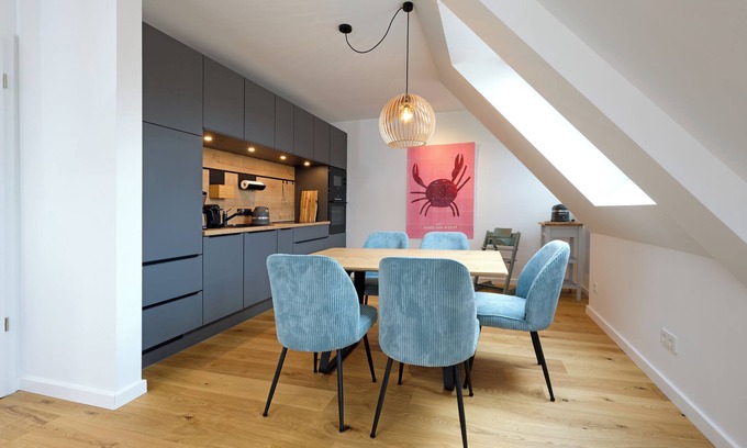 Langeoog Appartement | NEW Child-friendly apartment with balcony and playroom For rent from June 2025