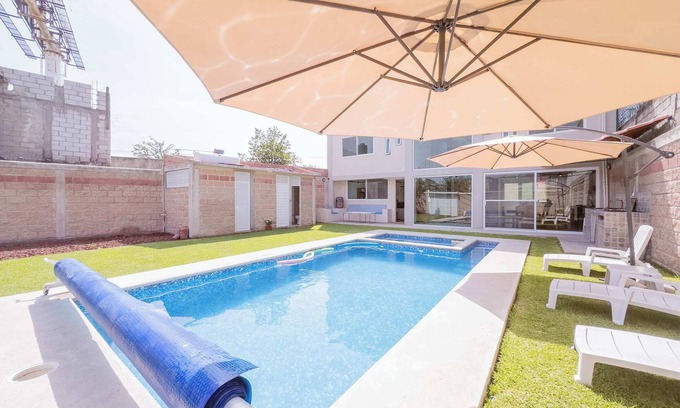 Cocoyoc Maison | New Comfortable Retreat in Cocoyoc, Pool & BBQ