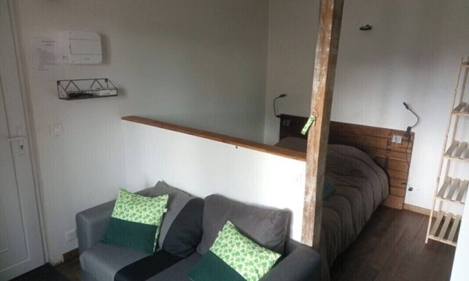 Salles-en-Toulon Appartement | New Dublin-themed studio, 30 minutes from Poitiers and the Le Vigeant racetrack!