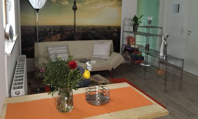 Wolzig Appartement | Appartement neuf équipé, à proximité Wolziger Voir, beaucoup de forêt, à quelques minutes b. Berlin,