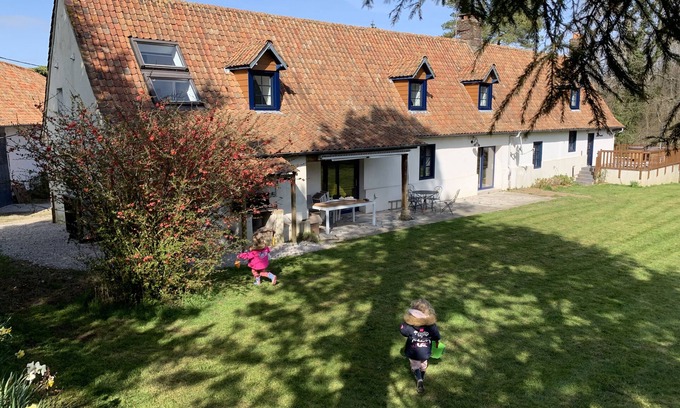 Vieil-Moutier Maison | NEW: Gite 14p on 7000m2 privatized / Nordic bath / Pond / River