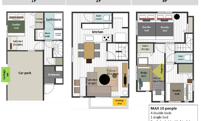 Higashitateishi Maison | New House 92 Near Skytree Asakusa 10 ppl / Katsushika-ku Tokyo