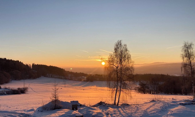 Vlachovo Brezi Maison | New house in Sumava mountains with breathtaking views