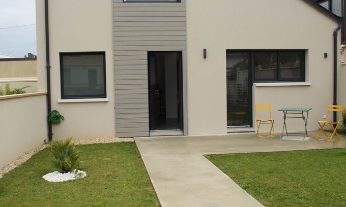 Ouistreham Maison | Maison neuve avec jardin à 20 m de la plage