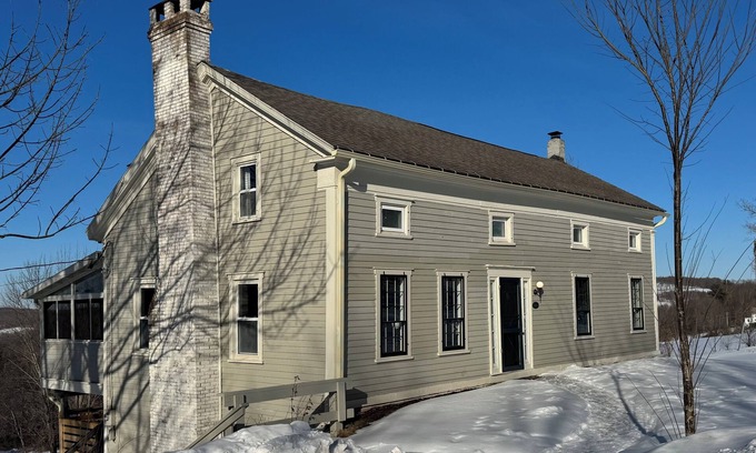 Meredith Maison | New! Idyllic Catskill Retreat-Historic 3 BR Farmhouse w/ Private Pond, AC, WiFi