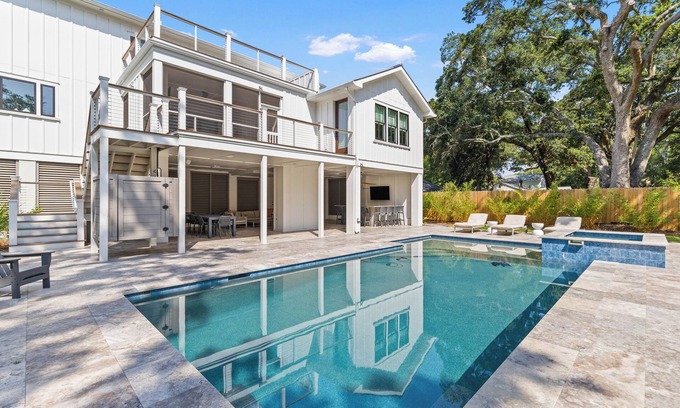 Isle of Palms Maison | New Listing! 28 22nd Ave - Modern IOP Beach House!