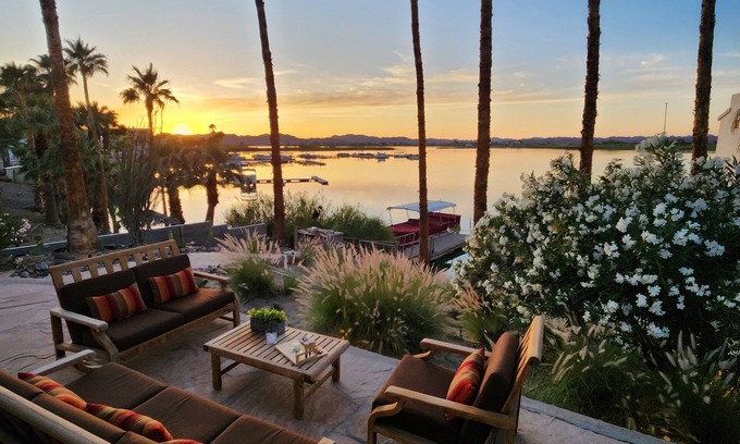 Yuma Maison | NEW LISTING The 9 Palms River House is where the Old West meets Lake House charm