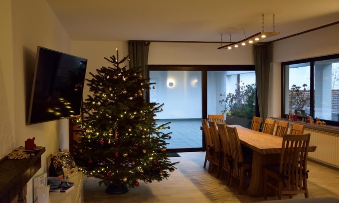 Gieselwerder Maison | Nouveau - Maison de vacances de luxe avec grand balcon, sauna et bar