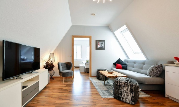 Cottbus Appartement | NOUVEAU! Appartement moderne dans un emplacement privilégié du vieux marché!