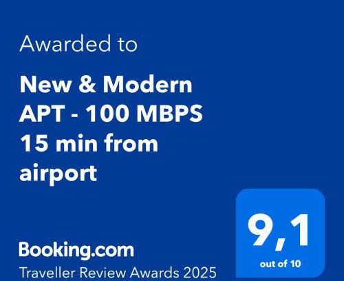 San Jose Appartement | New & Modern APT - 100 MBPS 15 min from airport