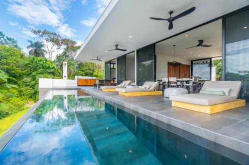 Ojochal Maison | New! Modern-luxury-3 Suites-pool-ojochal-100mbps