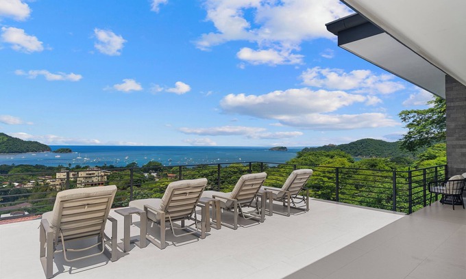 Coco Maison | NEW Oceanview Home - Two Terraces - Five Primary Suites - Smart TVs + Foosball - Gated Entry