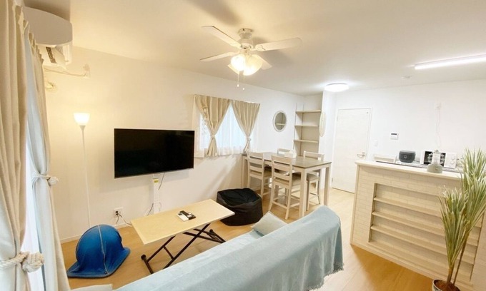 Nakama Maison | New Open 】8 minute walk from the popular Kibogaoka Beach for snorkeling! BBQ available on the cozy terrace/Max 7 people