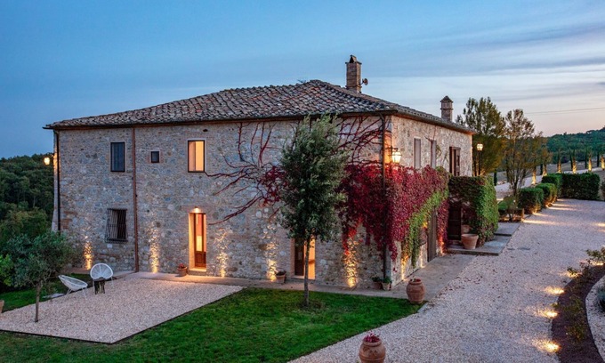 Monteroni d'Arbia Villa | NOUVELLE OUVERTURE Villa exclusive près de Sienne avec spa, gymnase et piscine
