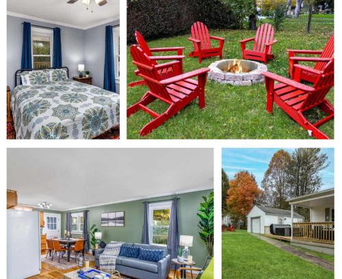 Summerlee Maison | New River Gorge Cottage w Hot Tub, Fire Pit, Grill