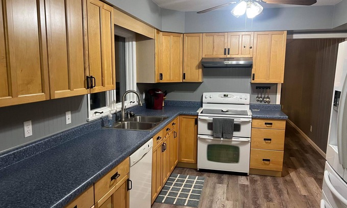 Portage Maison | NEW! "Sail away" in our cozy, family friendly home! Convenient location!