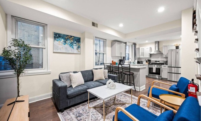 Society Hill Appartement | New Spacious 3 Bedroom Apt in the Heart of Philly