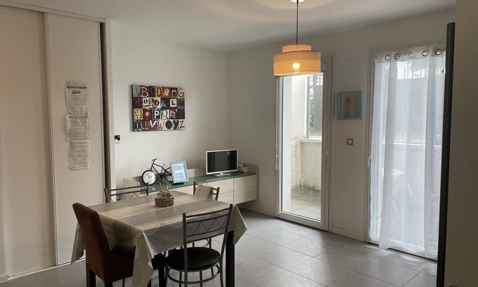 Quartier de l'Hippodrome Appartement | Studio neuf à 300mètres de la plage et du casino