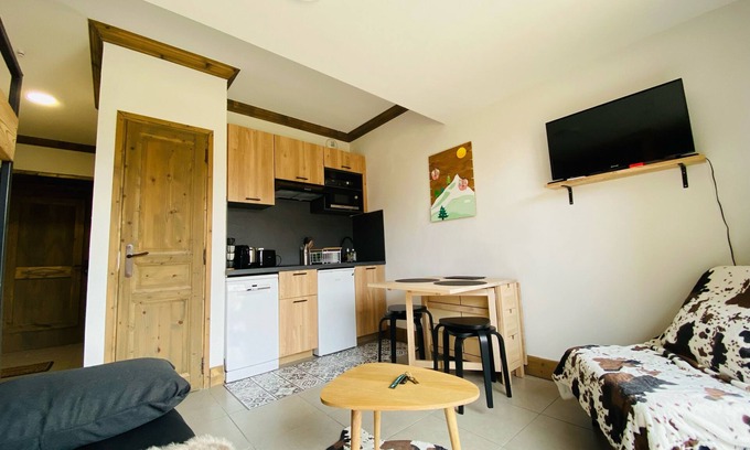 Prapoutel Appartement | Studio neuf 4 personnes