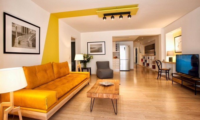 Thissio Appartement | Nouvel élégant 5bd-5ba Apt / Vue sur l'Acropole / Emplacement idéal
