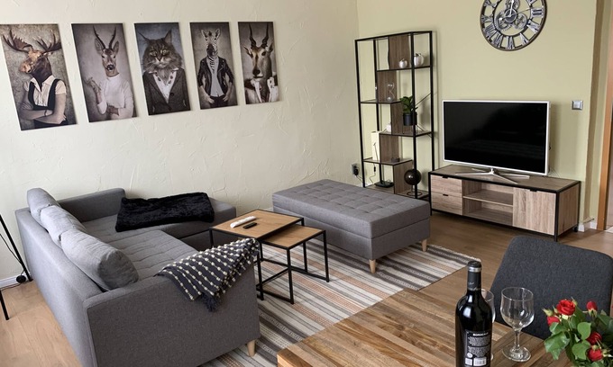 Cottbus Appartement | New! Stylish city apartment *Netflix,parking lot,close to BHF*