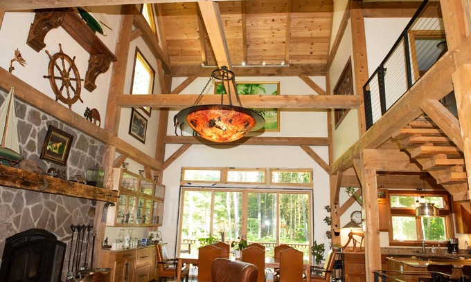 Middle Grove Maison | Nouvelle maison à ossature en bois avec plan d'étage ouvert sur 2. 5 acres à seulement 6 mi. de Saratoga