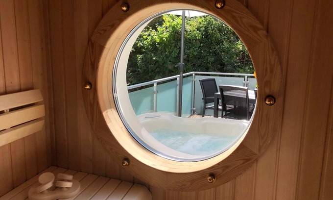 Sassnitz Appartement | Maison de vacances de bien-être | 110 m², max. 6 pers. - NOUVEAU: Maison de vacances Wellness Villa petite Rose - 150m de la mer Baltique