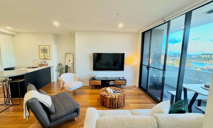 Wickham Appartement | Newcastle Harbour View, 2 Bed, 2 Bath, Free Parking