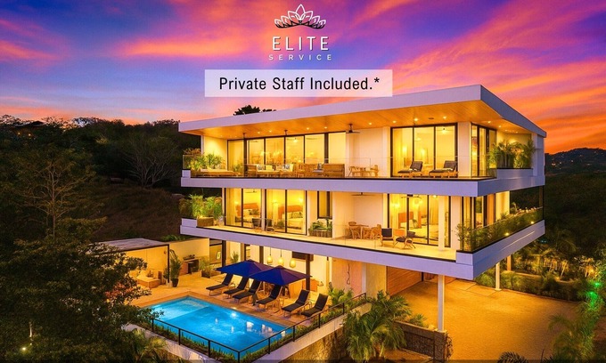 Playa Grande Maison | Newly Built Villa with Stunning 360° Ocean & Mountain Views, near the Beach!