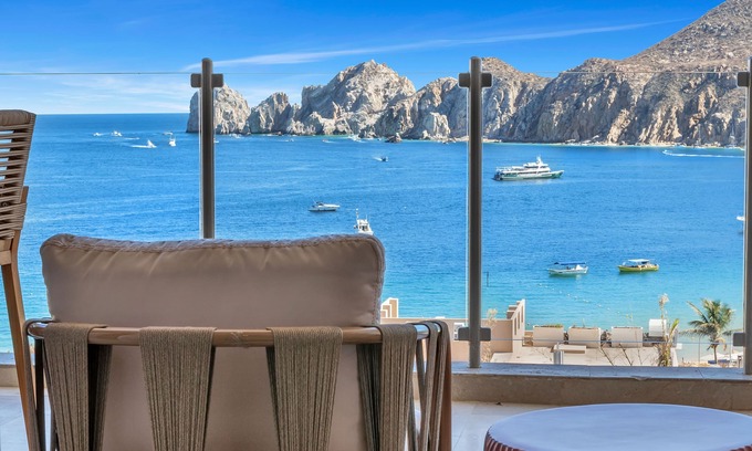 El Medano Ejidal Copropriété | Unité de coin de luxe avec des vues SPECTACULAIRES de Marina jusqu'à la côte!