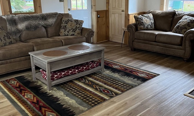 Inlet Maison | Snowmobile season! Newly Renovated Cabin Retreat , 0.1 Mi to Inlet Center