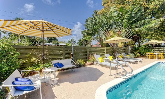 Dolphin Isles Maison | Newly Renovated Beach House w Heated Pool, 4 BR, 3 BA