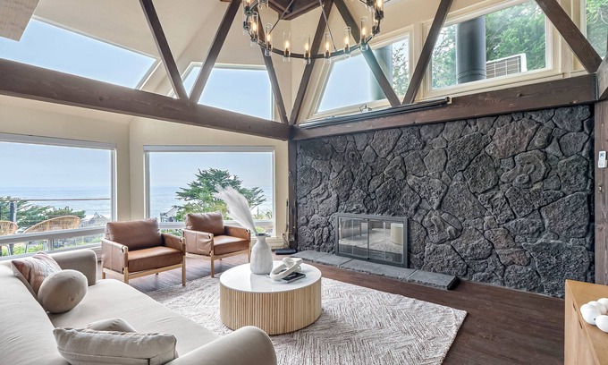 Moss Beach Maison | Newly Updated w breathtaking ocean view in Moss beach Close to San Francisco